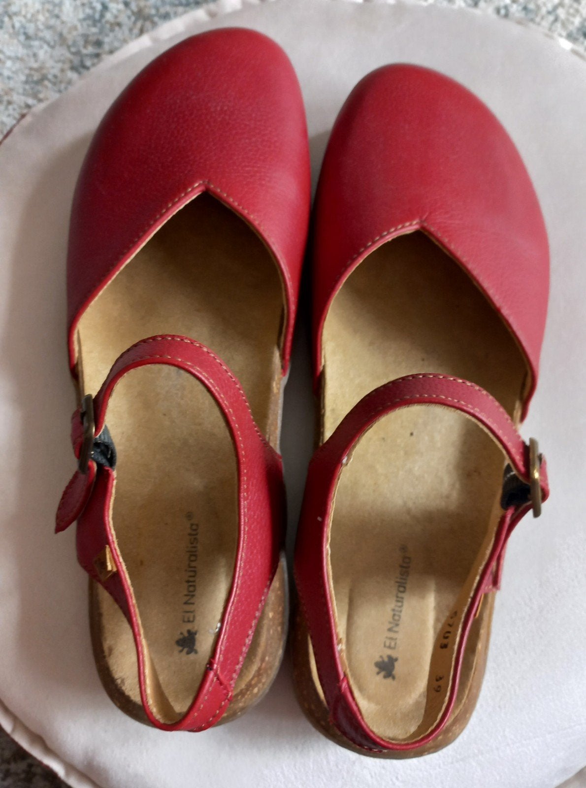 Rode El Naturalista schoenen maat 39, Ophalen of Verzenden, Zo goed als nieuw, Rood