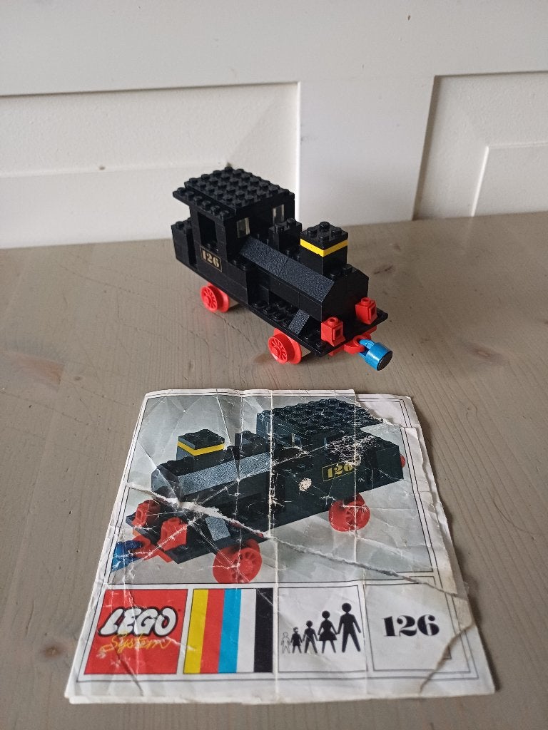 Vintage Lego 126-1, Gebruikt, Overige thema's, Lego, Compleet