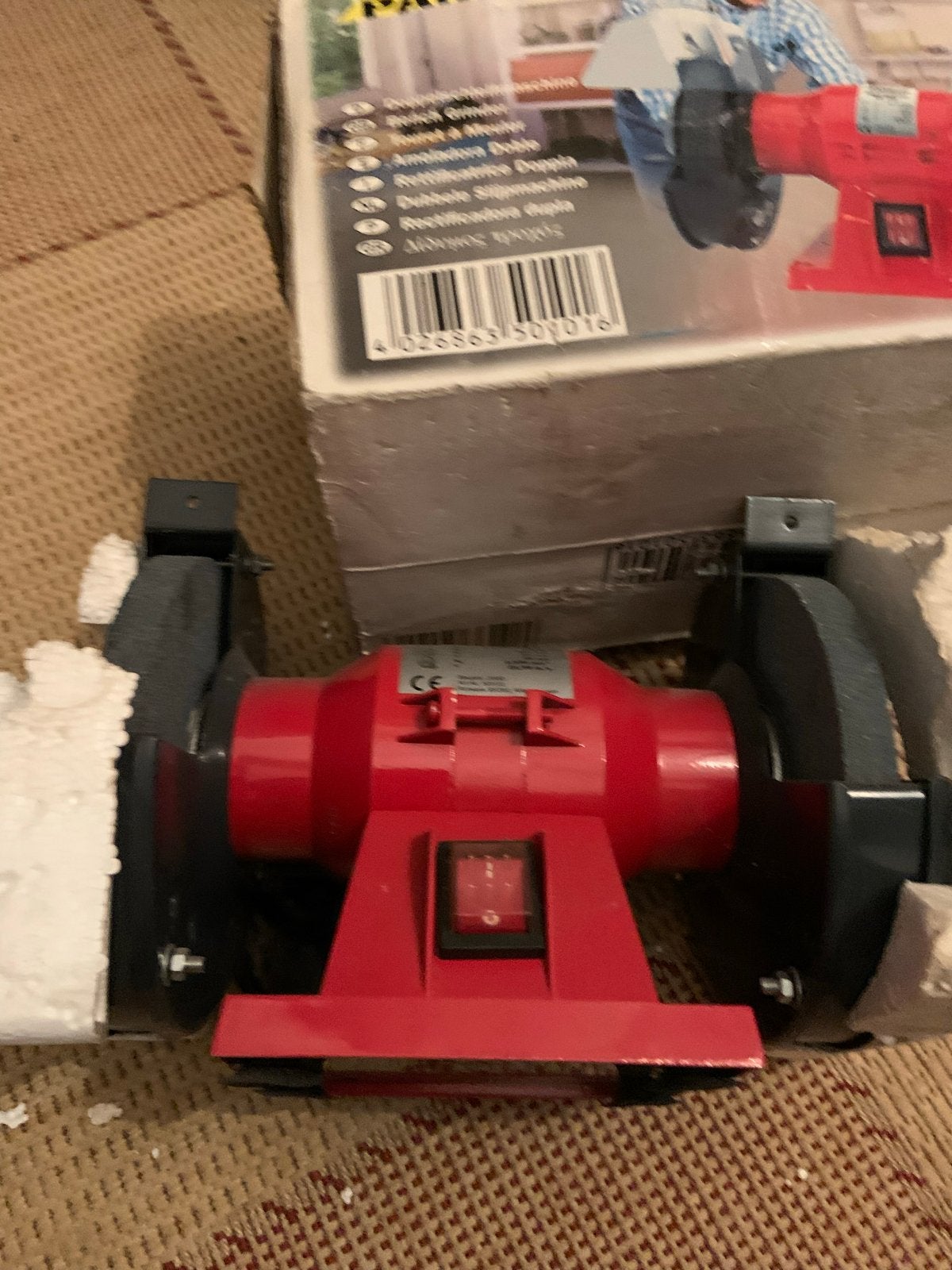 Parkside Dubbele Slijpmachine DS 150 - Nieuw in doos, Ophalen, Nieuw, Minder dan 700 watt, Werkbankslijpmachine