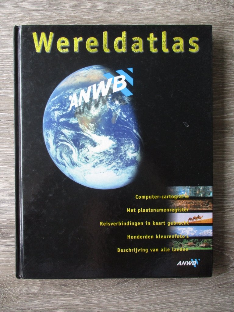 ANWB wereldatlas, Boeken, Gelezen, Ophalen of Verzenden, Landkaart, 1800 tot 2000
