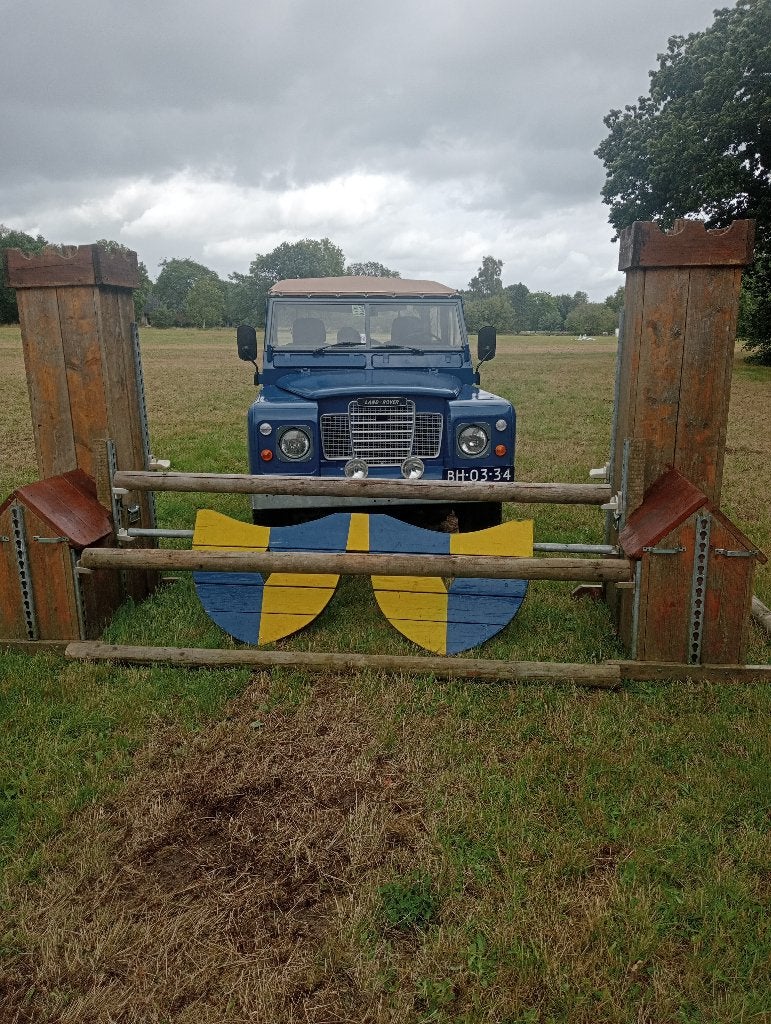 Land Rover 1969 type 88 diesel NA 2,5(Defender vroege type ), Auto's, Stof, Blauw, Particulier, SUV of Terreinwagen