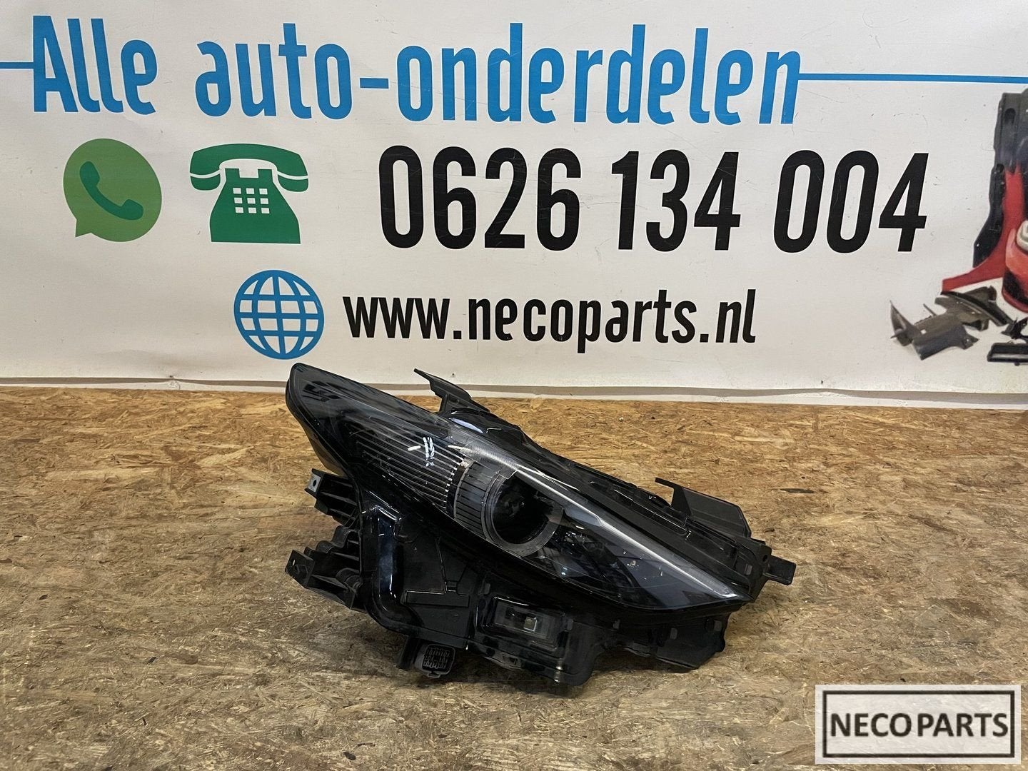 MAZDA 3 FULL LED KOPLAMP BCJH-51030 2019- ALLES LEVERBAAR !!, Auto-onderdelen, Verlichting, Mazda, Gebruikt, Ophalen of Verzenden