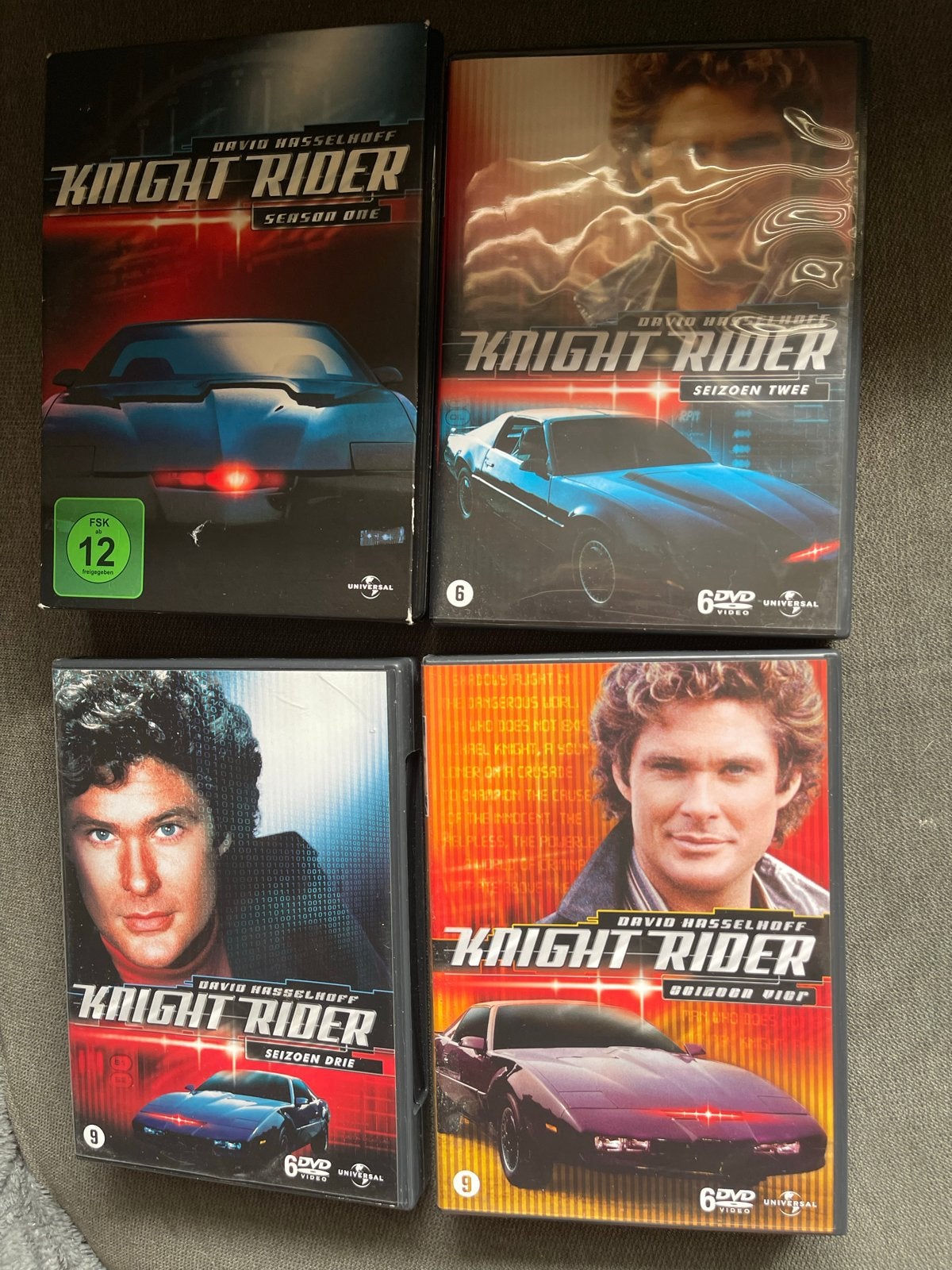 Knight Rider DVD Boxset - Seizoen 1 t/m 4, Nederlands, Actiethriller, Ophalen of Verzenden, Vanaf 12 jaar