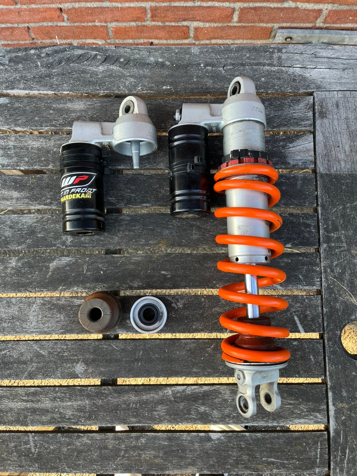 WP PDS achterschokdemper KTM EXC 250 2012-2016, Ophalen of Verzenden, Gebruikt