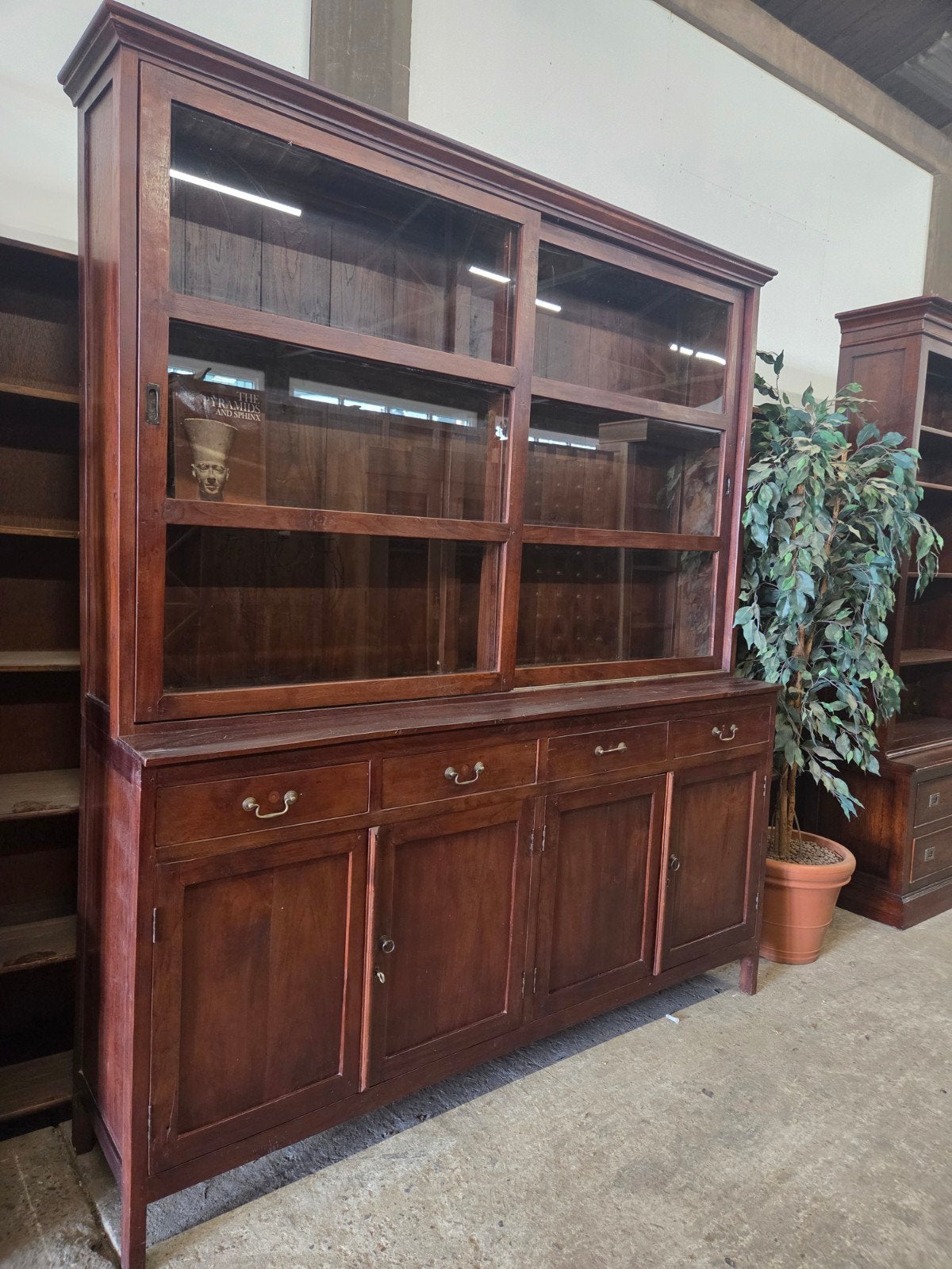 prachtige buffetkast ~ vitrinekast ~ boekenkast ~ wandkast, Huis en Inrichting, Kasten | Ladekasten, Ophalen, 200 cm of meer, 150 tot 200 cm