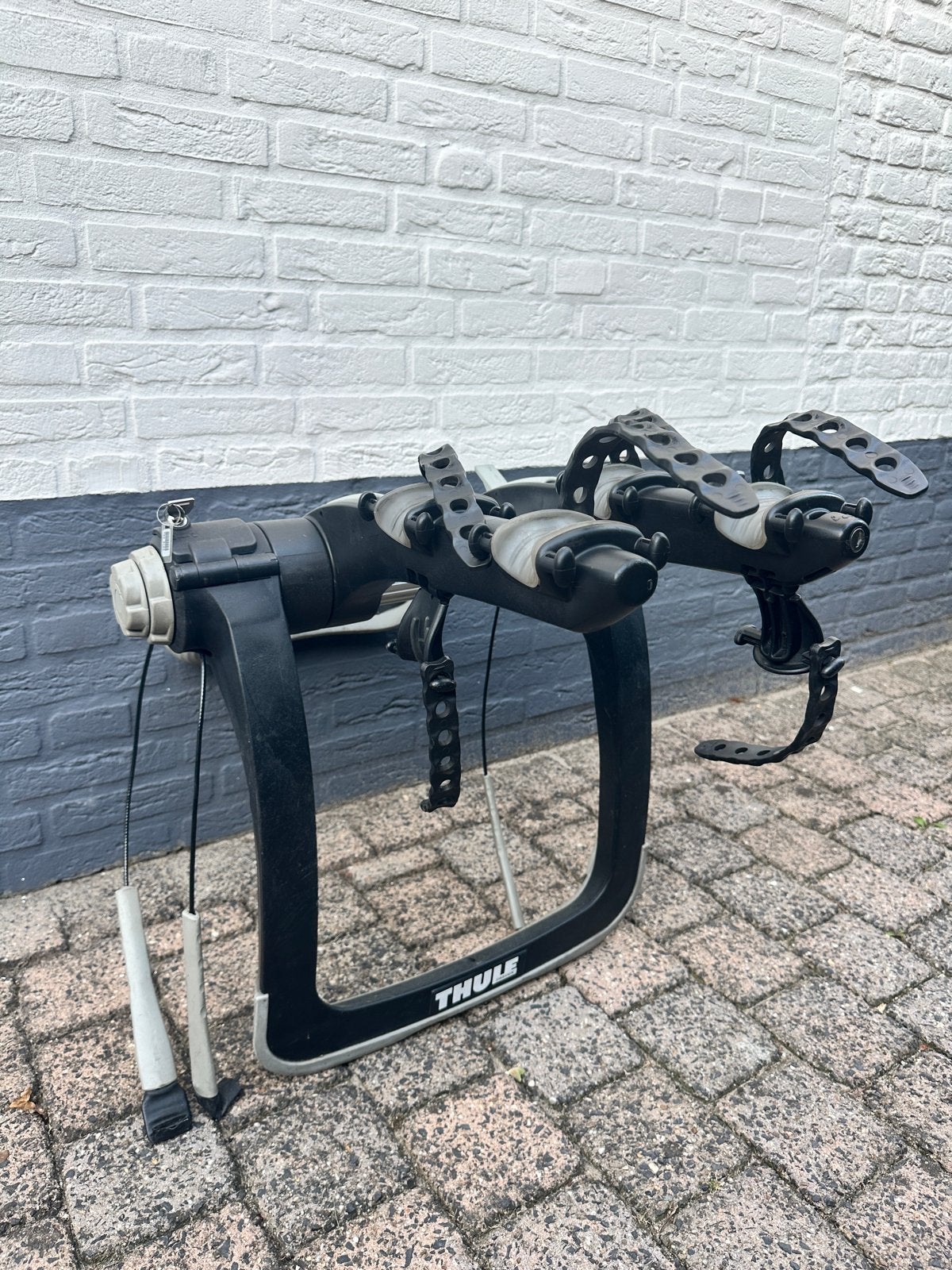 Thule Raceway 991 Fietsendrager voor 2 fietsen, Auto diversen, Fietsendragers, Ophalen, 2 fietsen, Gebruikt, Achterklepdrager