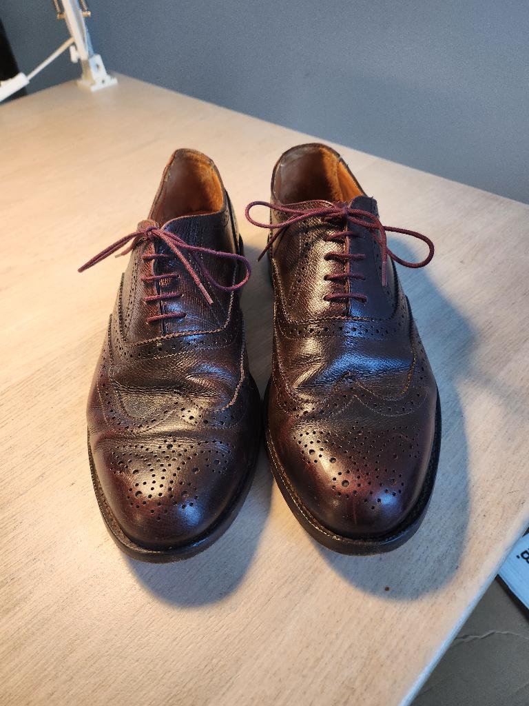 van Lier broques, Kleding | Heren, Schoenen, Bruin, Van Lier, Ophalen of Verzenden, Gedragen