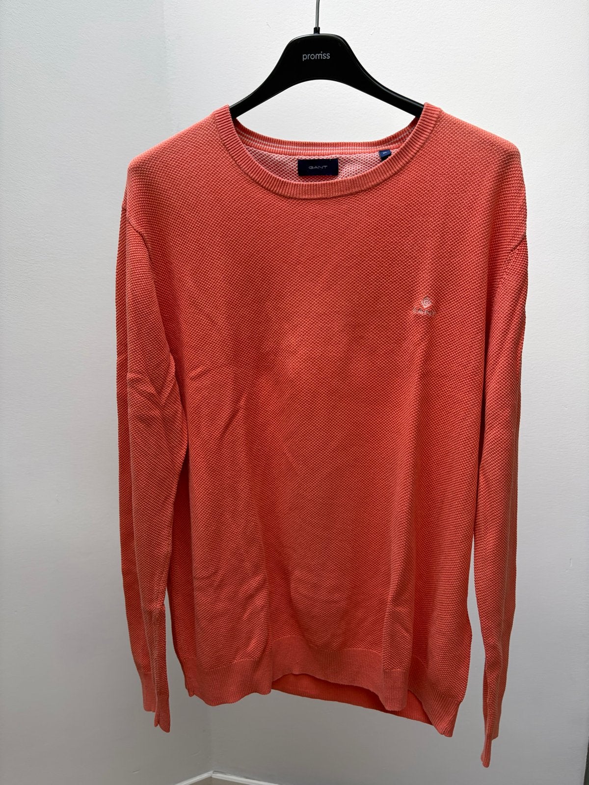 Gant zalmkleurige trui - Maat XL, Ophalen of Verzenden, Zo goed als nieuw, Maat 56/58 (XL), Oranje
