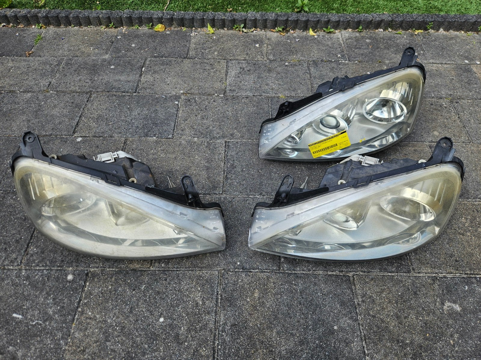 Koplampen Opel Corsa C. Angel Eyes, Ophalen of Verzenden, Gebruikt, Opel