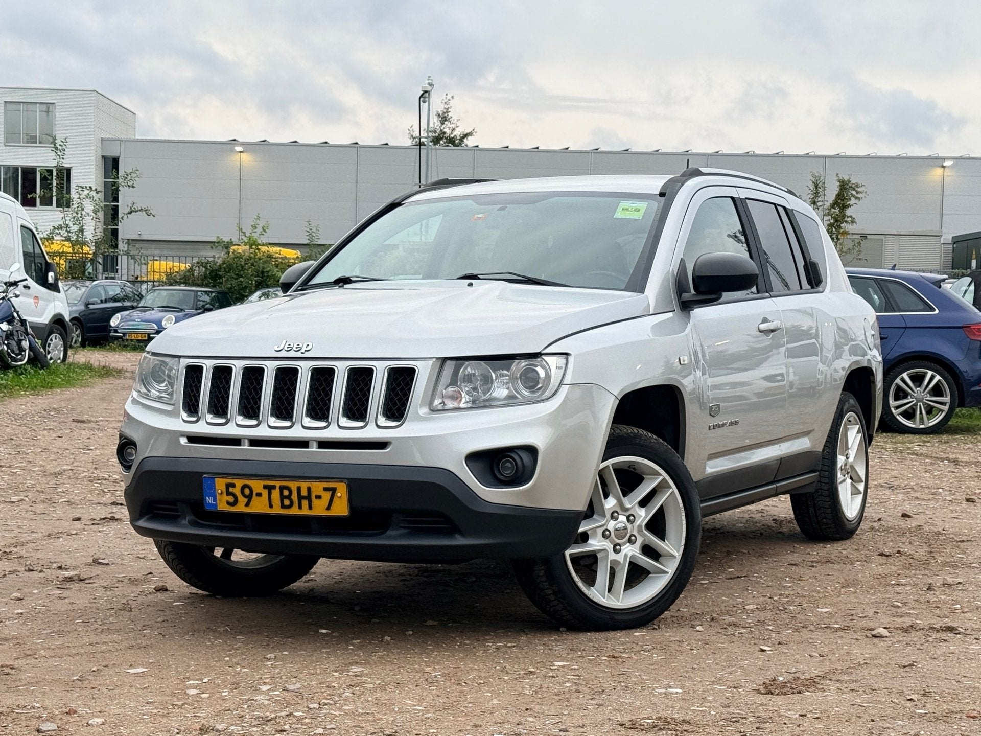 Jeep Compass 2.4 70th Anniversary 4WD/ AUTOMAAT, Auto's, Automaat, Euro 5, 450 kg, Gebruikt
