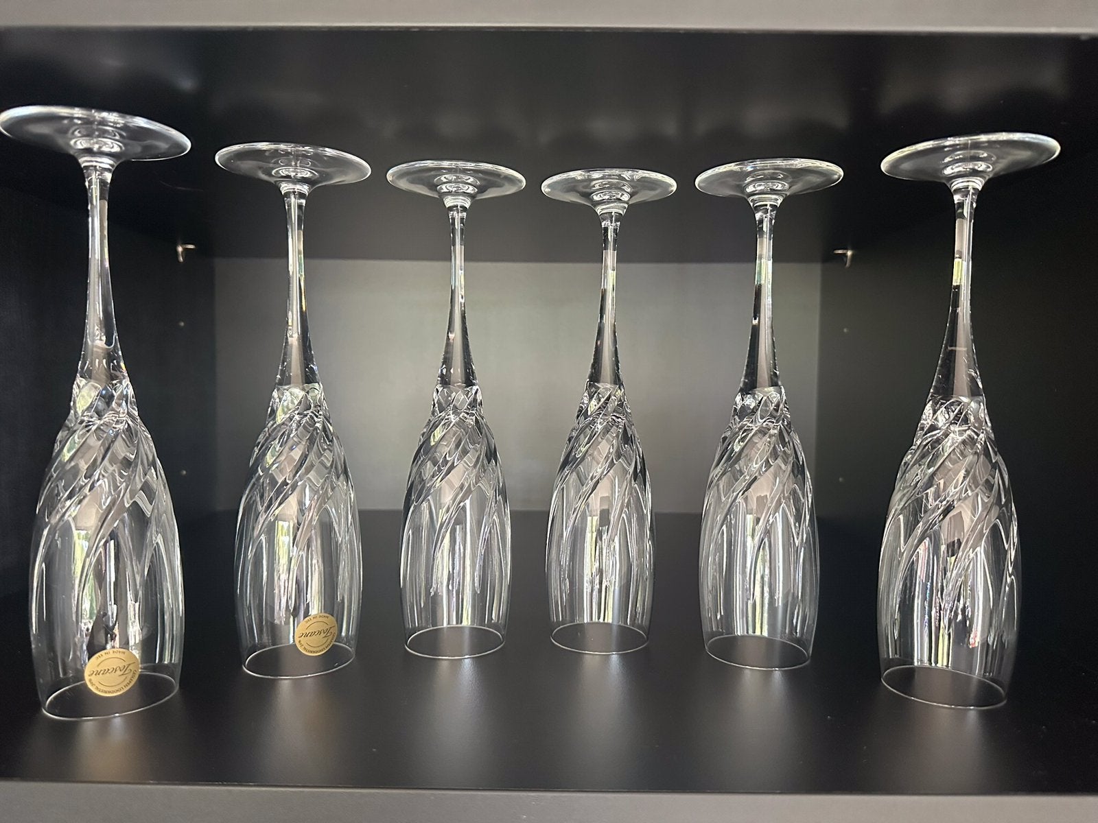 Toscane kristal glazen ah, Ophalen, Glas of Glazen, Overige stijlen, Glas
