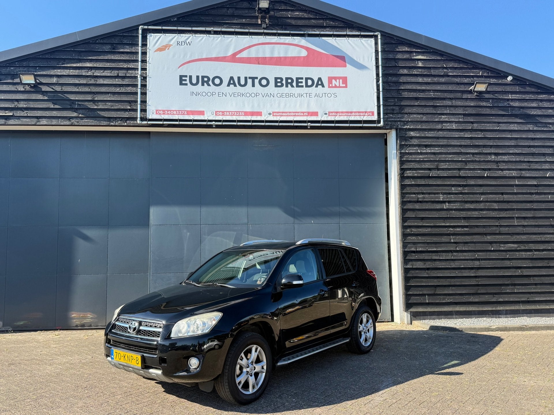 Toyota RAV4 2.0 VVTi Dynamic automaat, Gebruikt, 4 cilinders, Zwart, Origineel Nederlands