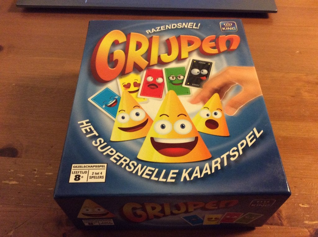 Grijpen! het supersnelle kaartspel. van King, Een of twee spelers, Ophalen of Verzenden, King