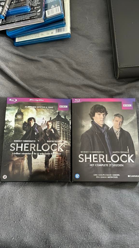 Sherlock Blu-ray – BBC Serie, Cd's en Dvd's, Ophalen of Verzenden, Zo goed als nieuw