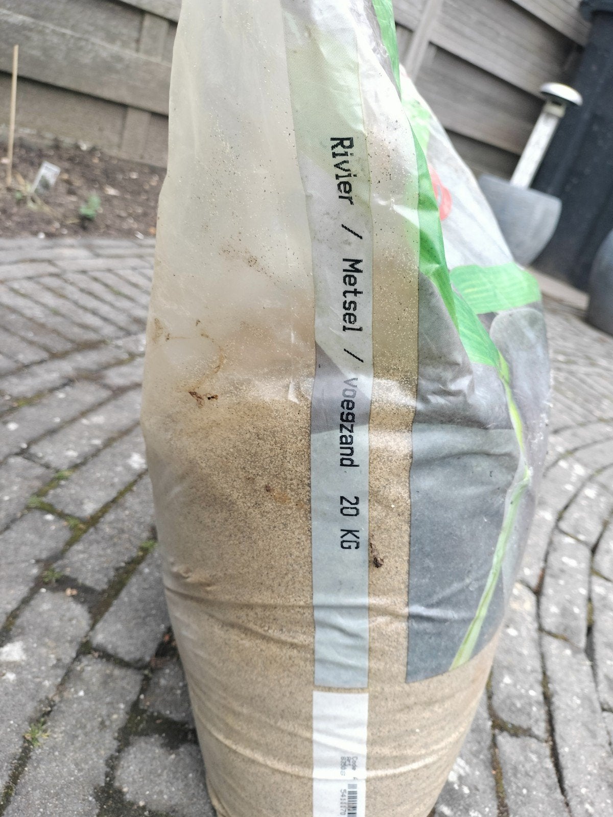 Voegzand 20KG., Ophalen, Nieuw, Voegzand