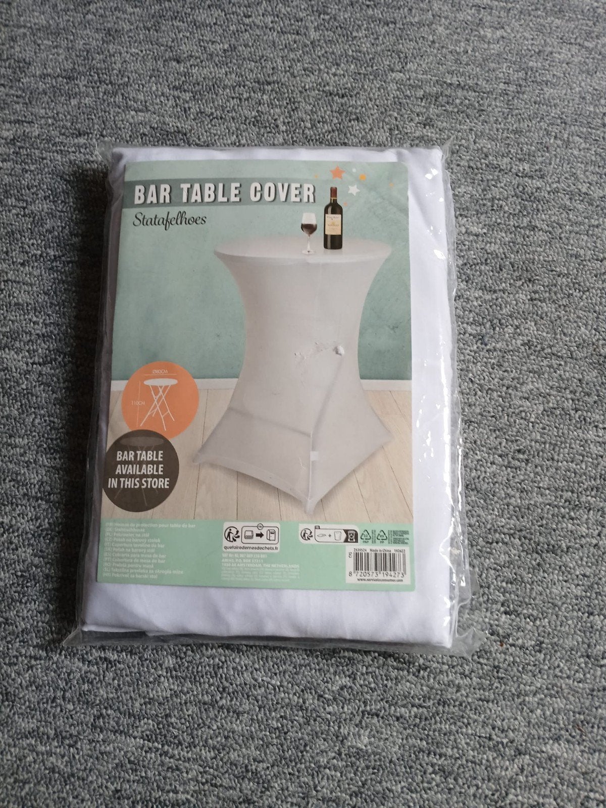Statafelhoes wit - Nieuw in verpakking, Ophalen of Verzenden, Nieuw