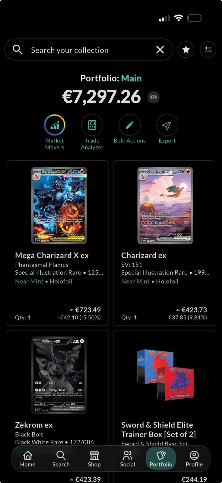 Pokémon Kaarten Collectie, Hobby en Vrije tijd, Ophalen, Zo goed als nieuw, Meerdere kaarten, Foil