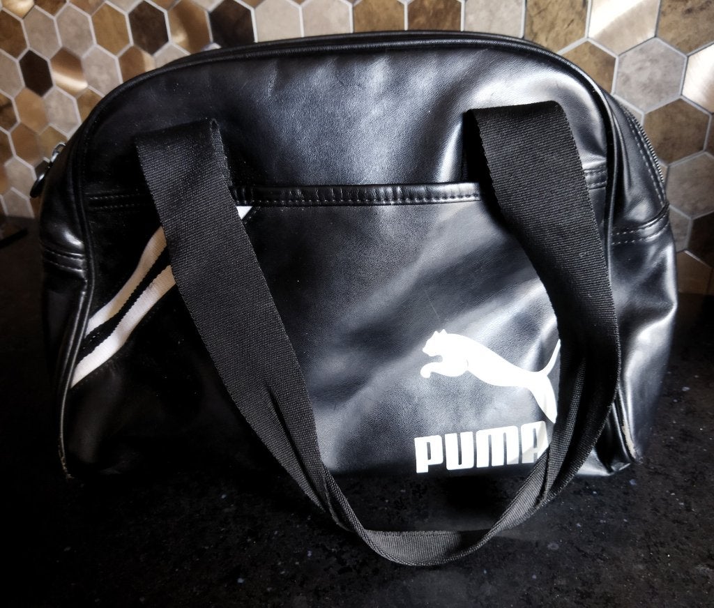Puma Handtas, Ophalen of Verzenden, Zo goed als nieuw, Zwart, Handtas