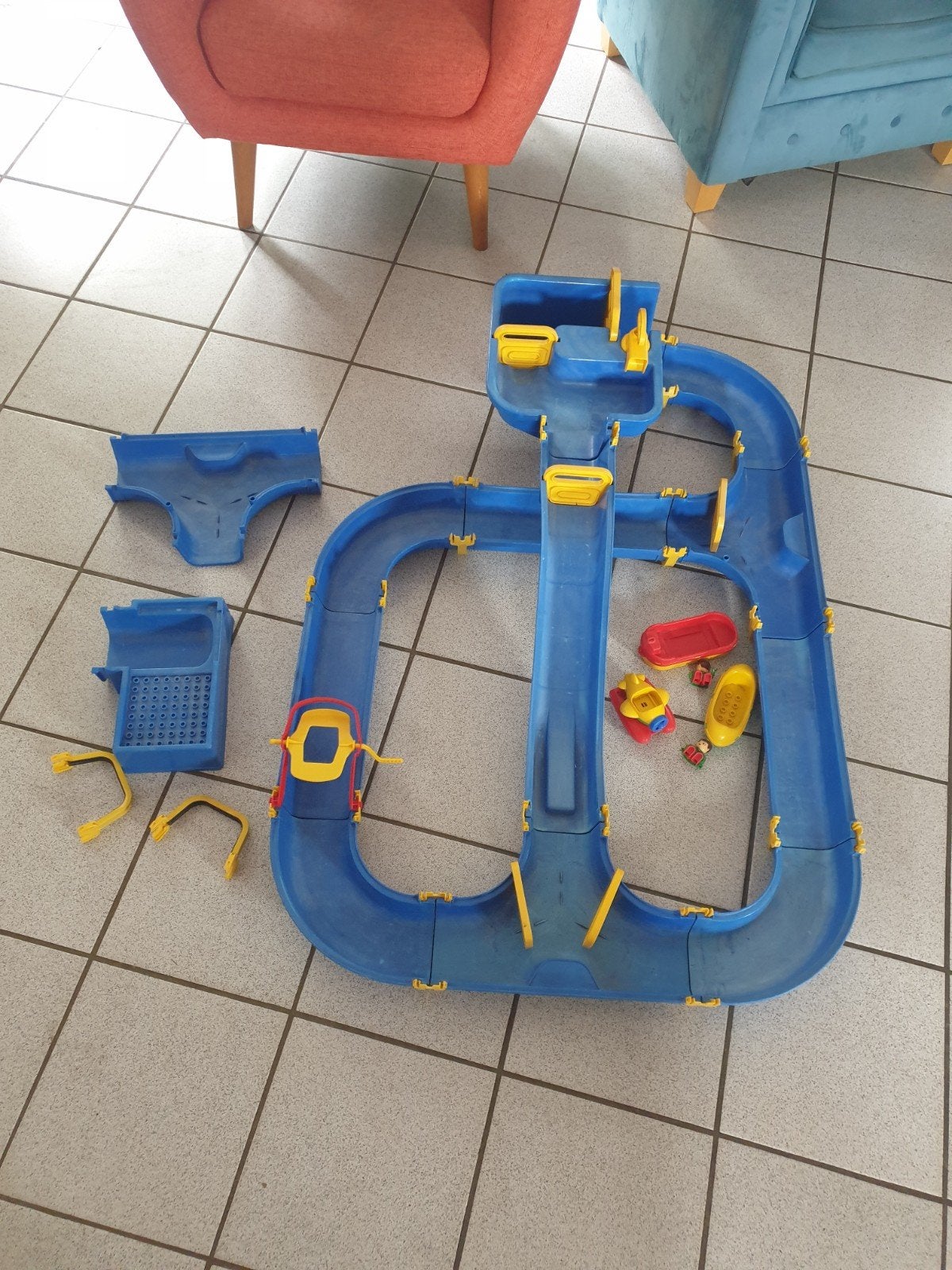 BIG Waterplay Aquaplay Niageria en accessoires - Nette staat, Ophalen of Verzenden, Gebruikt