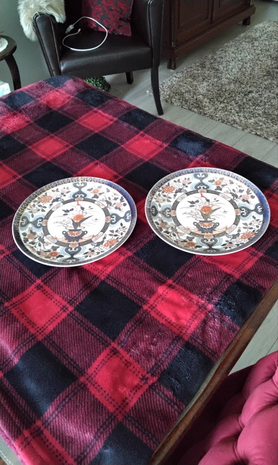 sierborden imari saji set van 2, Antiek en Kunst, Ophalen of Verzenden