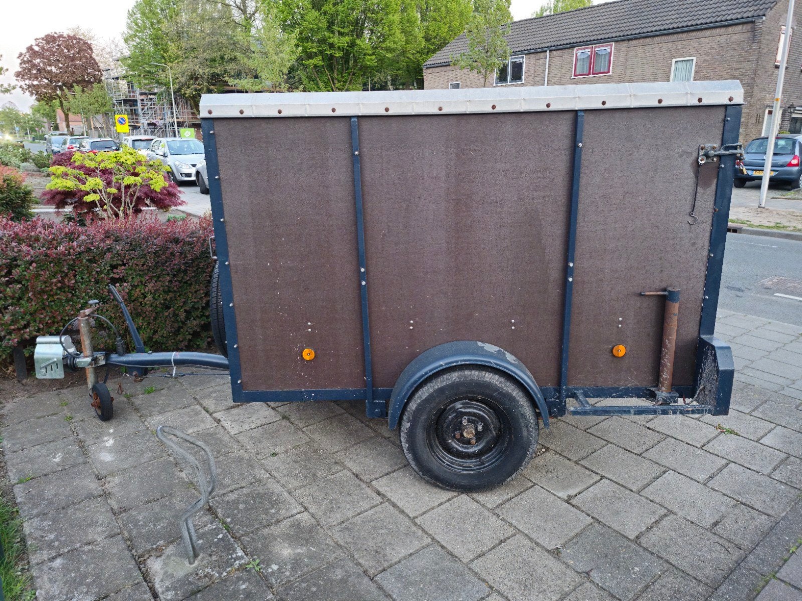 Gesloten aanhanger met klep, Auto diversen, Aanhangwagen-onderdelen, Ophalen, Gebruikt