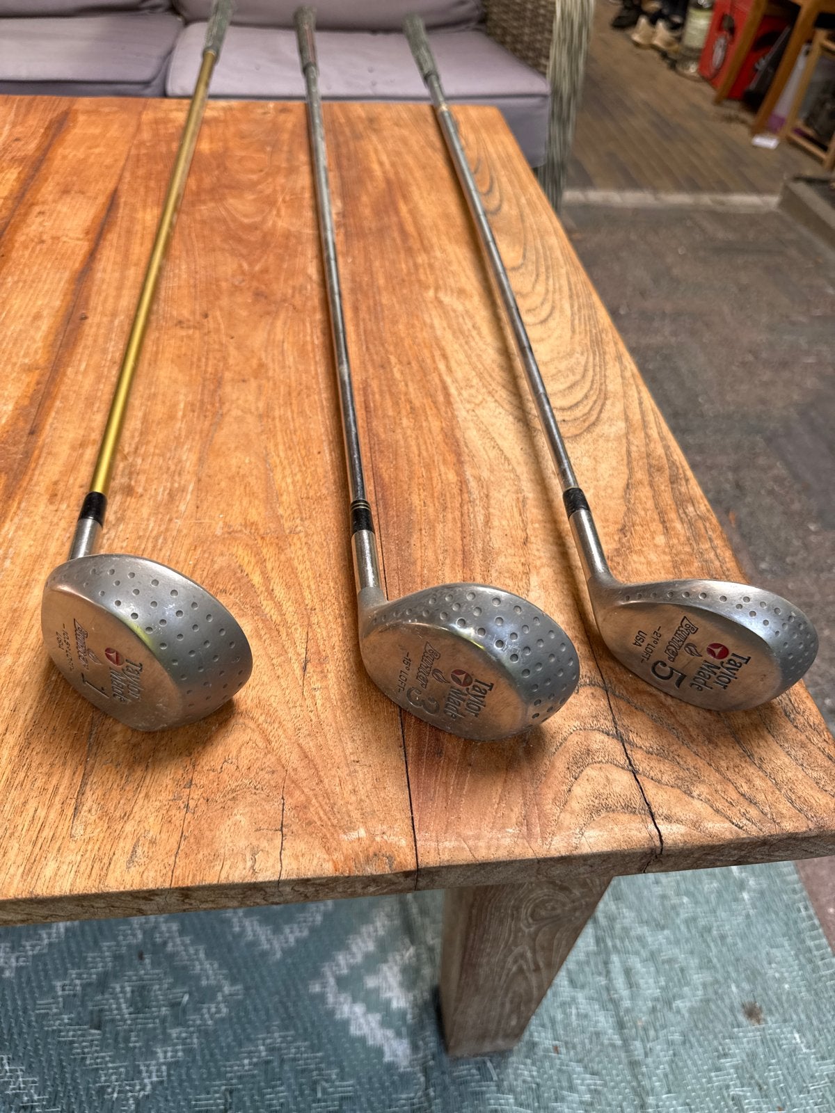 Set van 3 Taylor Made golfclubs - Gebruikt, Sport en Fitness, Ophalen, Gebruikt, Club, Overige merken