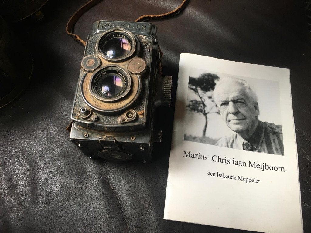 Rolleiflex.van Marius Meyboom.Hoffotograaf.Uit nalatenschap., Ophalen, Gebruikt, Compact, Overige Merken