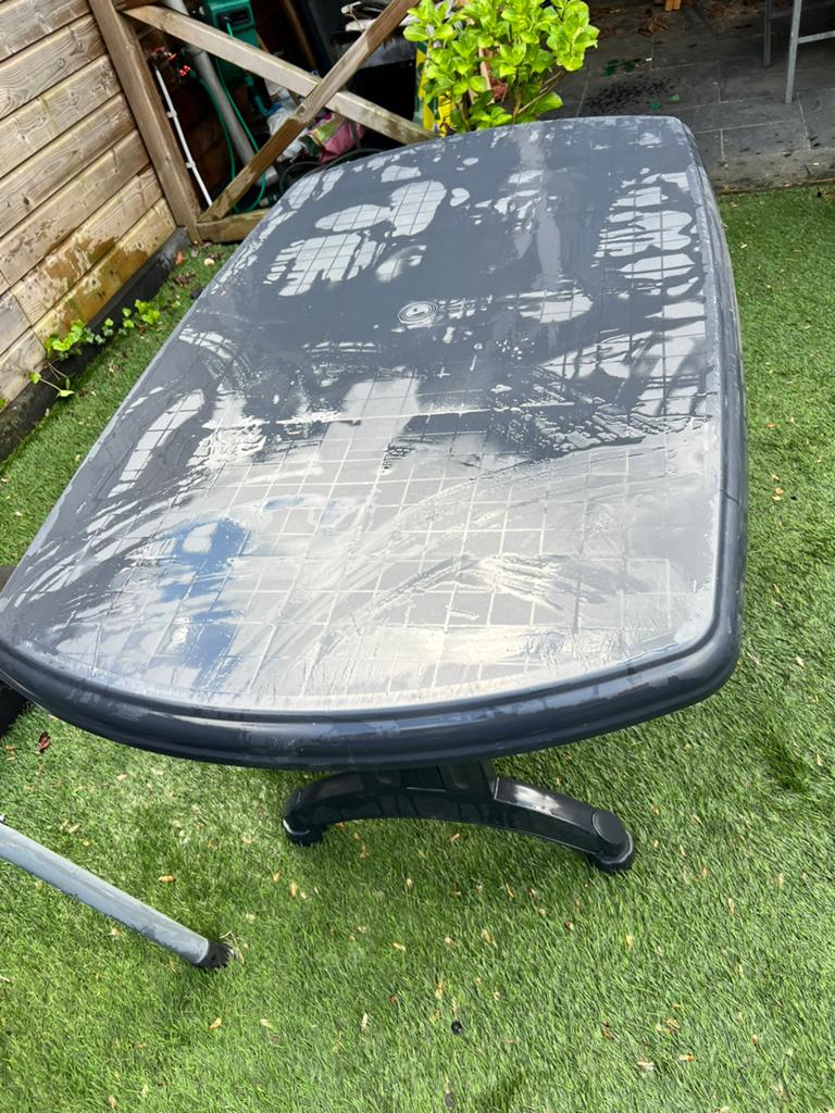 Tuintafel, Ophalen, Rechthoekig, Hout