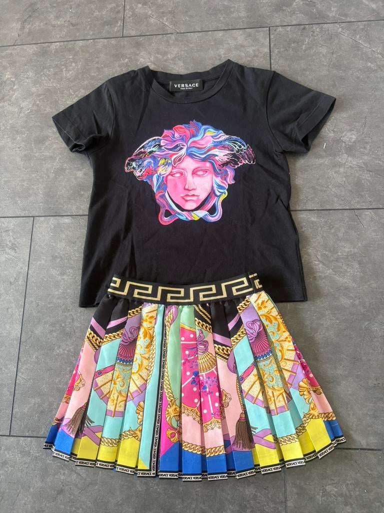 Versace 2 delige set maat 104, Ophalen of Verzenden, Zo goed als nieuw, Meisje