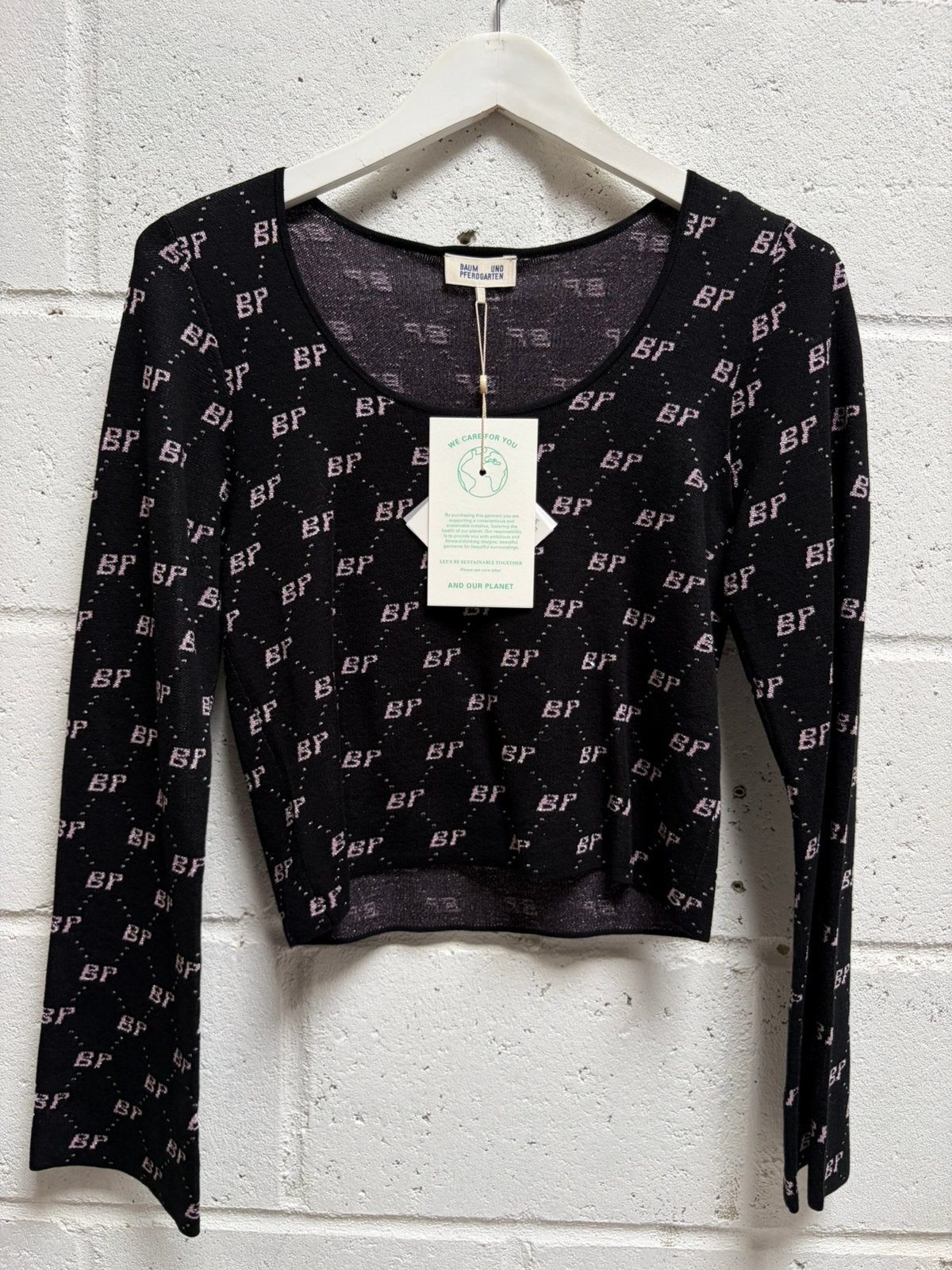 Baum und pferdgarten top €199 longsleeve trui M, Ophalen of Verzenden, Zo goed als nieuw, Lange mouw