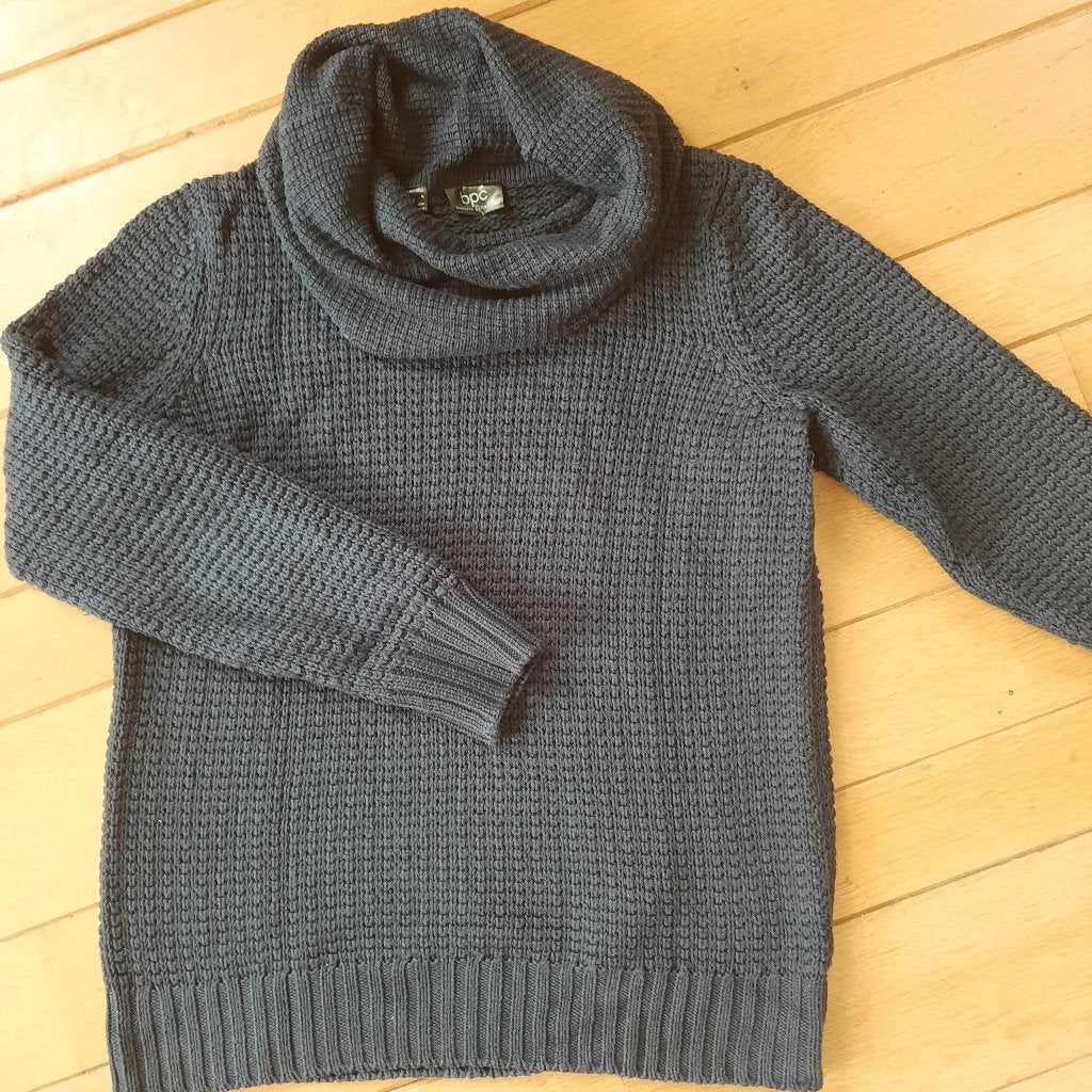 BPC koltrui trui donker blauw katoen maat M, Kleding | Dames, Maat 38/40 (M), Blauw, Ophalen of Verzenden, Zo goed als nieuw