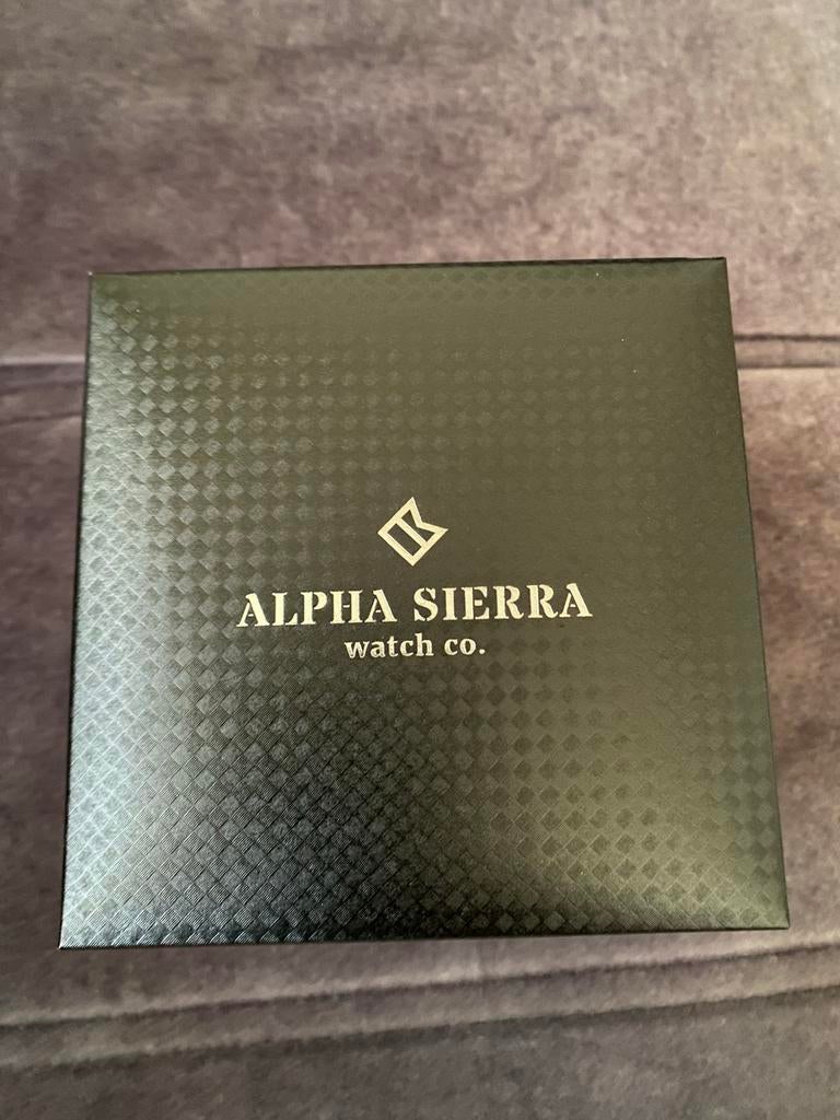 Alpha Sierra Starbuster GG09 - Nieuw in doos, Sieraden, Tassen en Uiterlijk, Horloges | Heren, Staal, Staal, Polshorloge, Nieuw