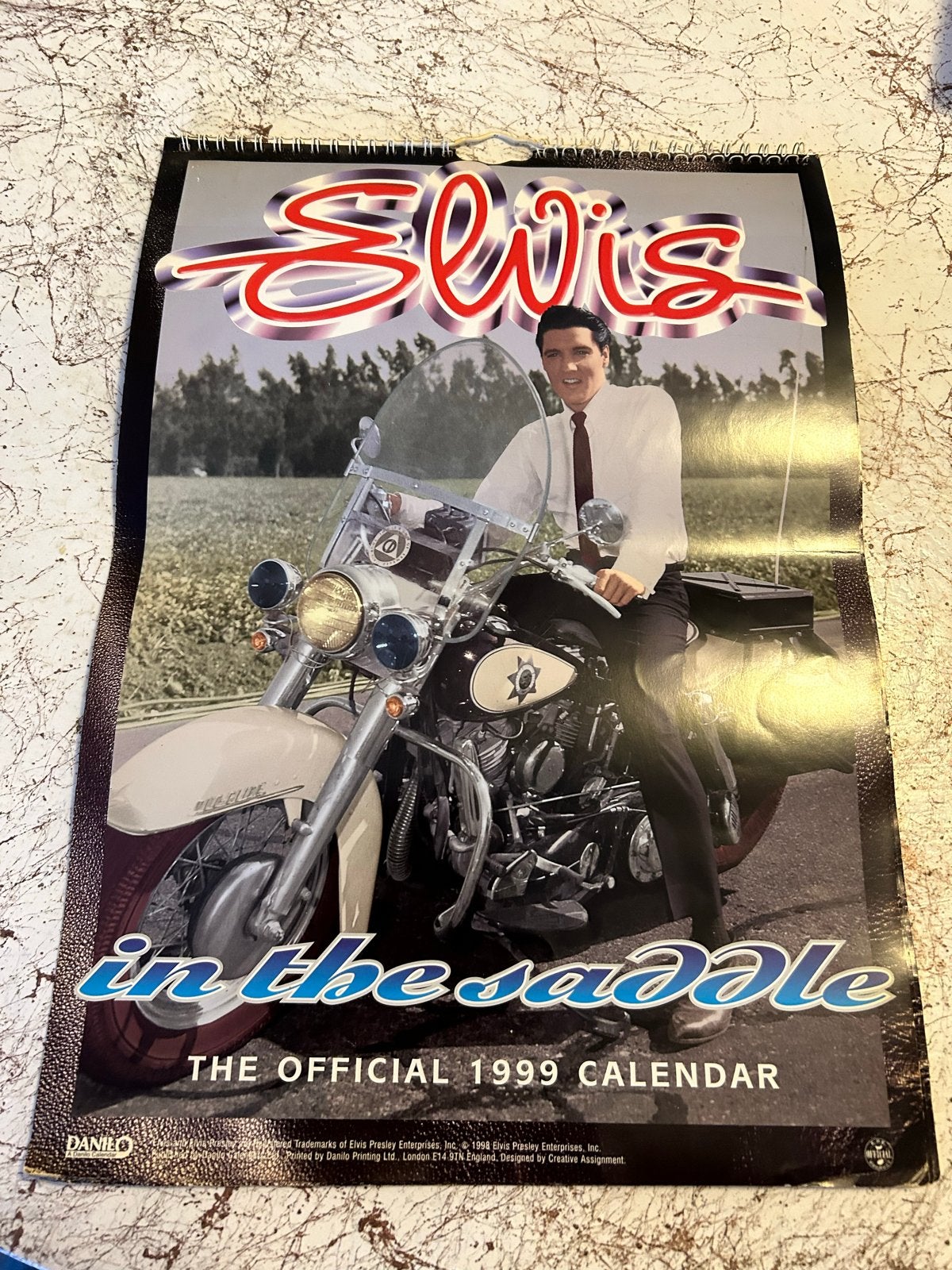 Elvis Presley kalender 1999, Diversen, Ophalen of Verzenden, Maandkalender