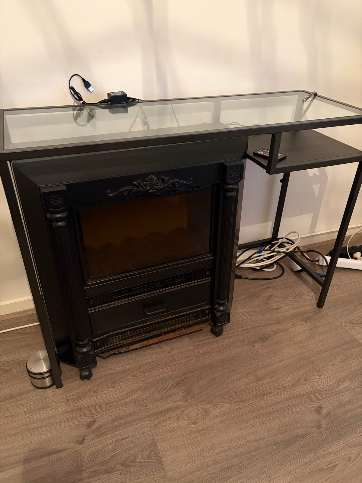 Tafel met elektrisch kacheltje, Ophalen, Gebruikt, Overige soorten, Elektrisch