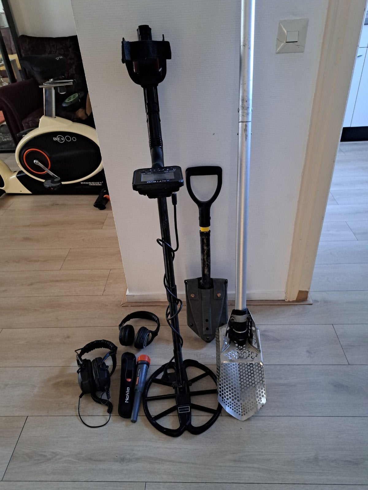 Nokta Makro-metaaldetector, compleet met alle accessoires