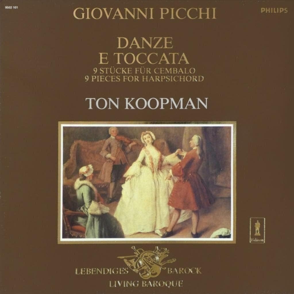 Giovanni Picchi Ton Koopman–Danze E Toccata, Kamermuziek, Ophalen of Verzenden, Zo goed als nieuw, 12 inch