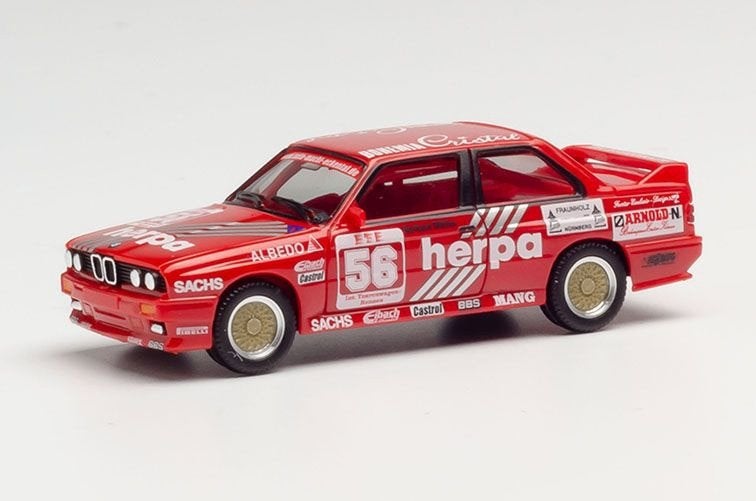 BMW M3 Herpa Motorsport Gerhard Müller 1989, Nieuw, Ophalen of Verzenden, Bus of Vrachtwagen, Herpa