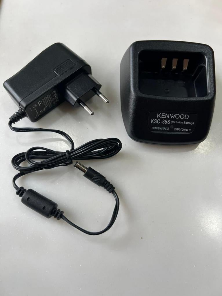 Kenwood KSC-35S Snellader voor Li-Ion Portofoon Accu's, Ophalen of Verzenden, Nieuw, Minder dan 2 km, Toebehoren