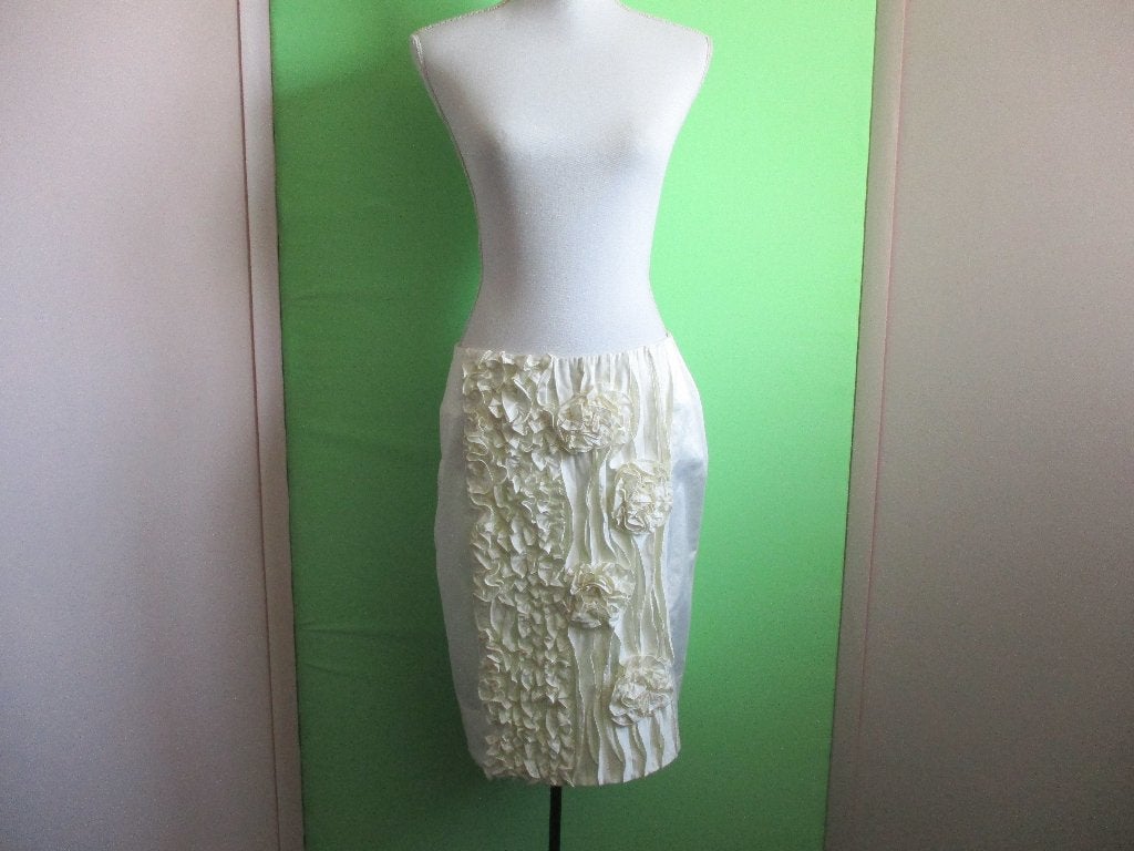 EMMA rok maat 38, Kleding | Dames, Maat 38/40 (M), Verzenden, Wit, Zo goed als nieuw