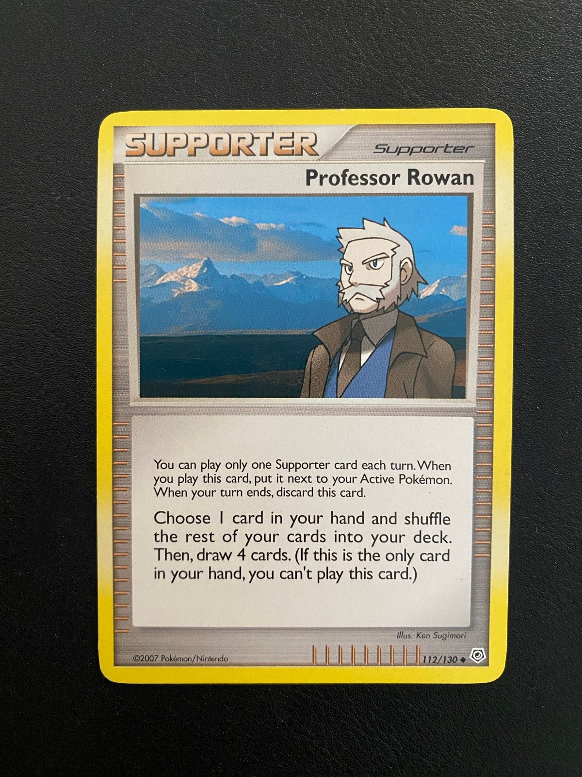 Professor Rowan 112/130 Diamond & Pearl Base Set (2007), Ophalen of Verzenden, Zo goed als nieuw, Losse kaart