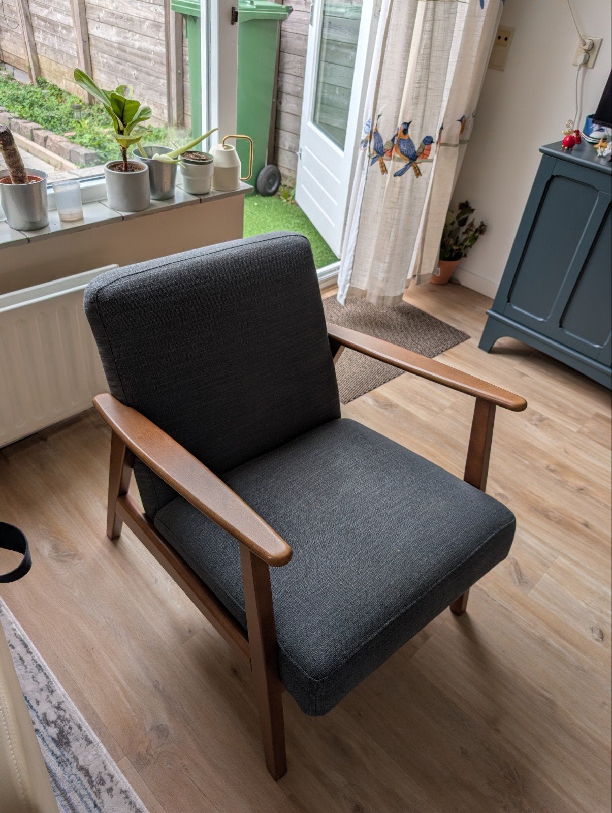 Ikea Ekenäset fauteuil - Zo goed als nieuw - Leunstoel, Huis en Inrichting, Fauteuils, Ophalen, Classical, Retro, 75 tot 100 cm