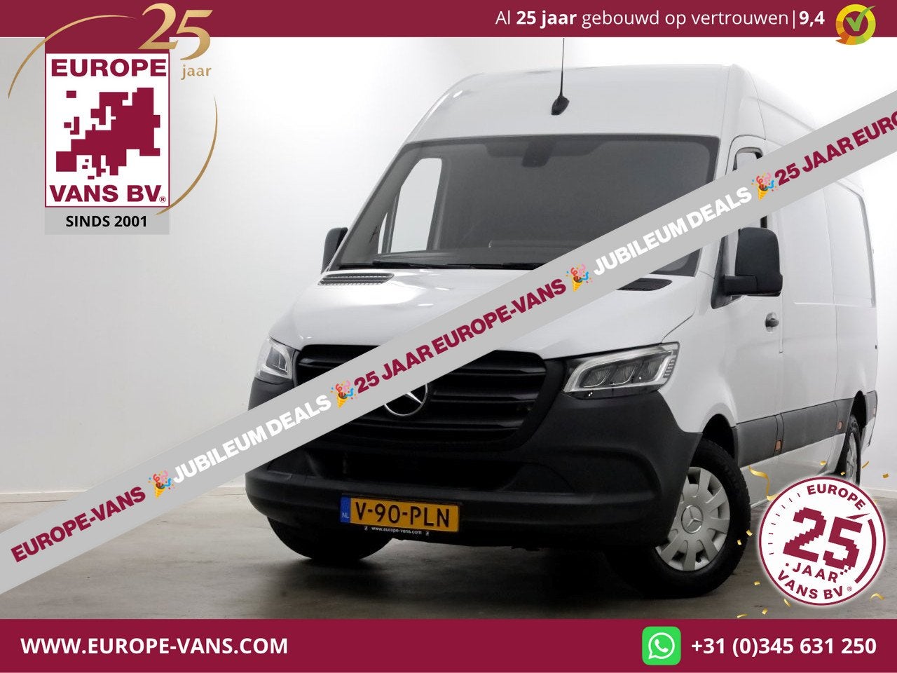 Mercedes-Benz Sprinter 317 CDI 170pk RWD L2H2 LED/Airco/Came, Achterwielaandrijving, Gebruikt, Euro 6, 4 cilinders