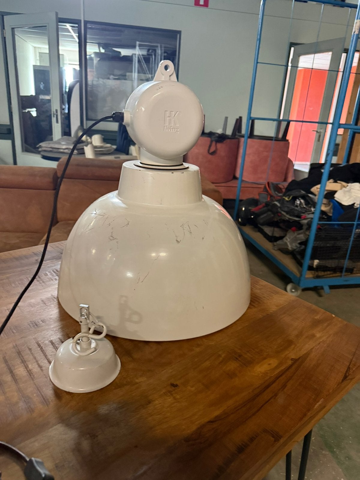 HK living Hanglamp, Ophalen, Gebruikt, E27 (groot), Metaal