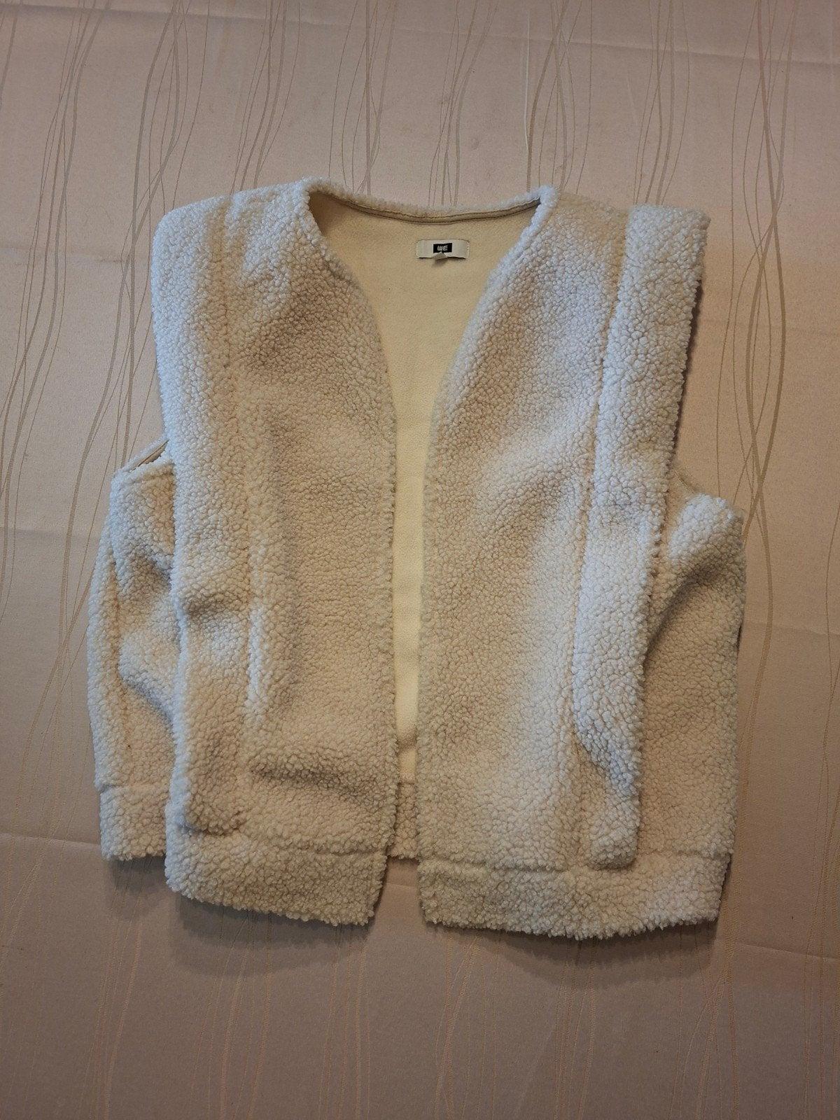 WE teddy gilet vestje L, WE, Verzenden, Zo goed als nieuw, Maat 42/44 (L)
