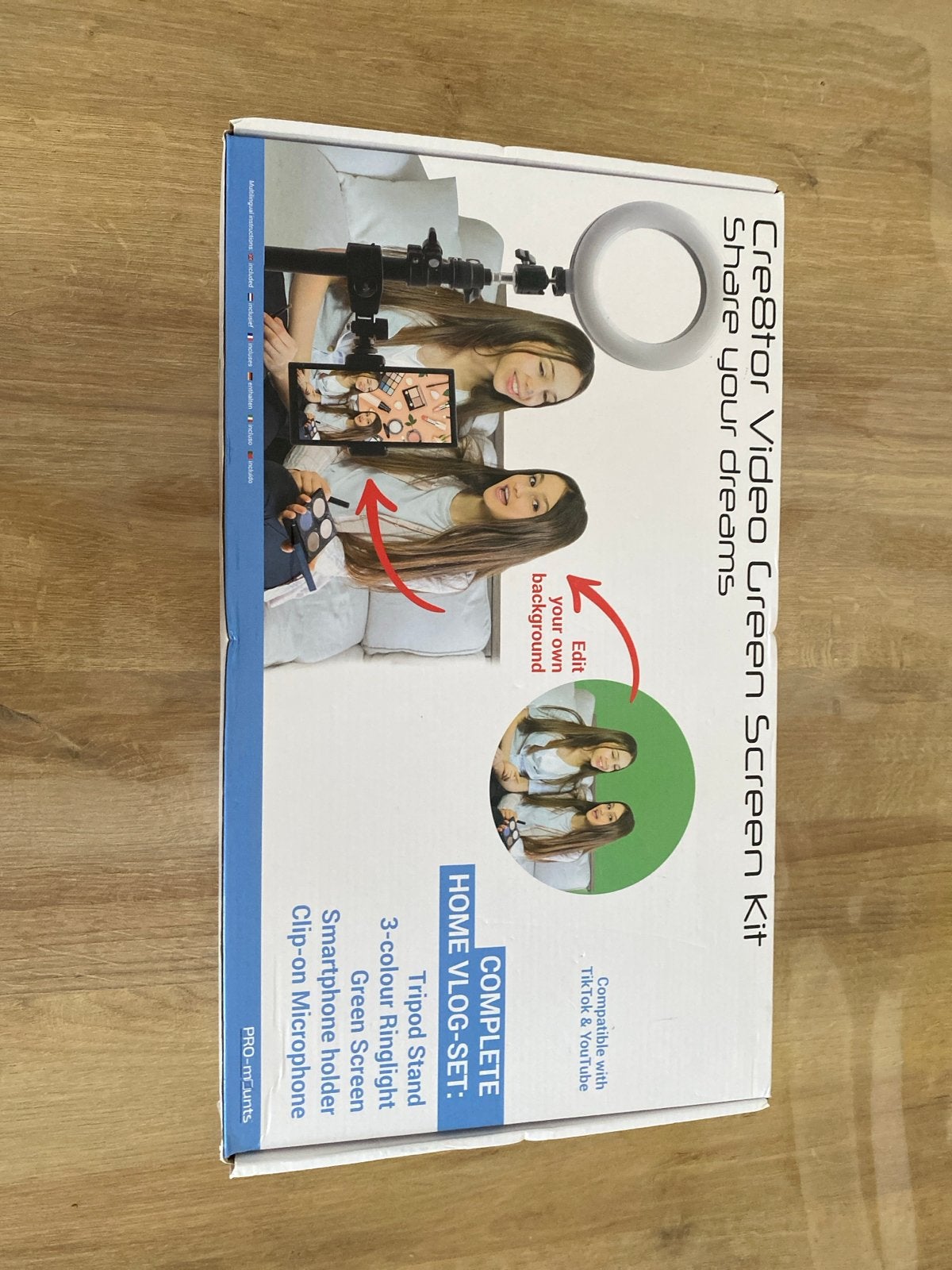 Creator Video Green Screen Kit - Home Vlog-Set, Ophalen, Nieuw, Video