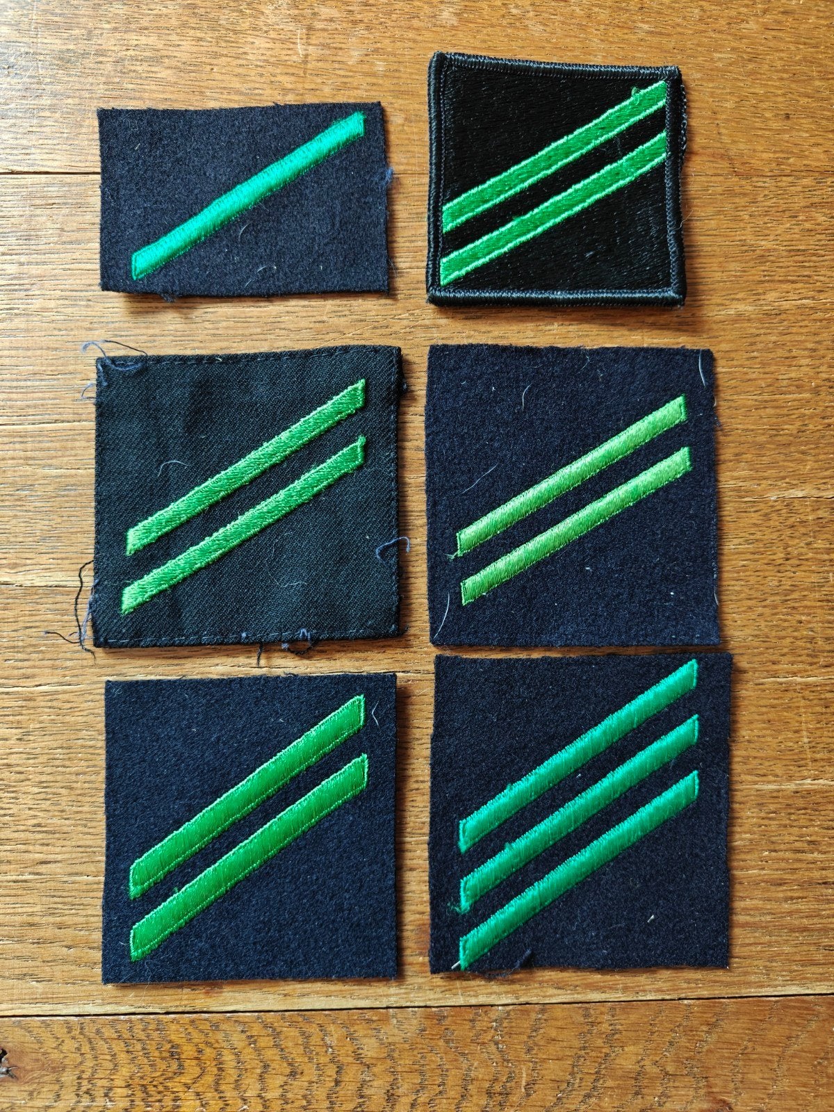 Navy strepen groen 4, Ophalen of Verzenden, Marine, Amerika, Embleem of Badge