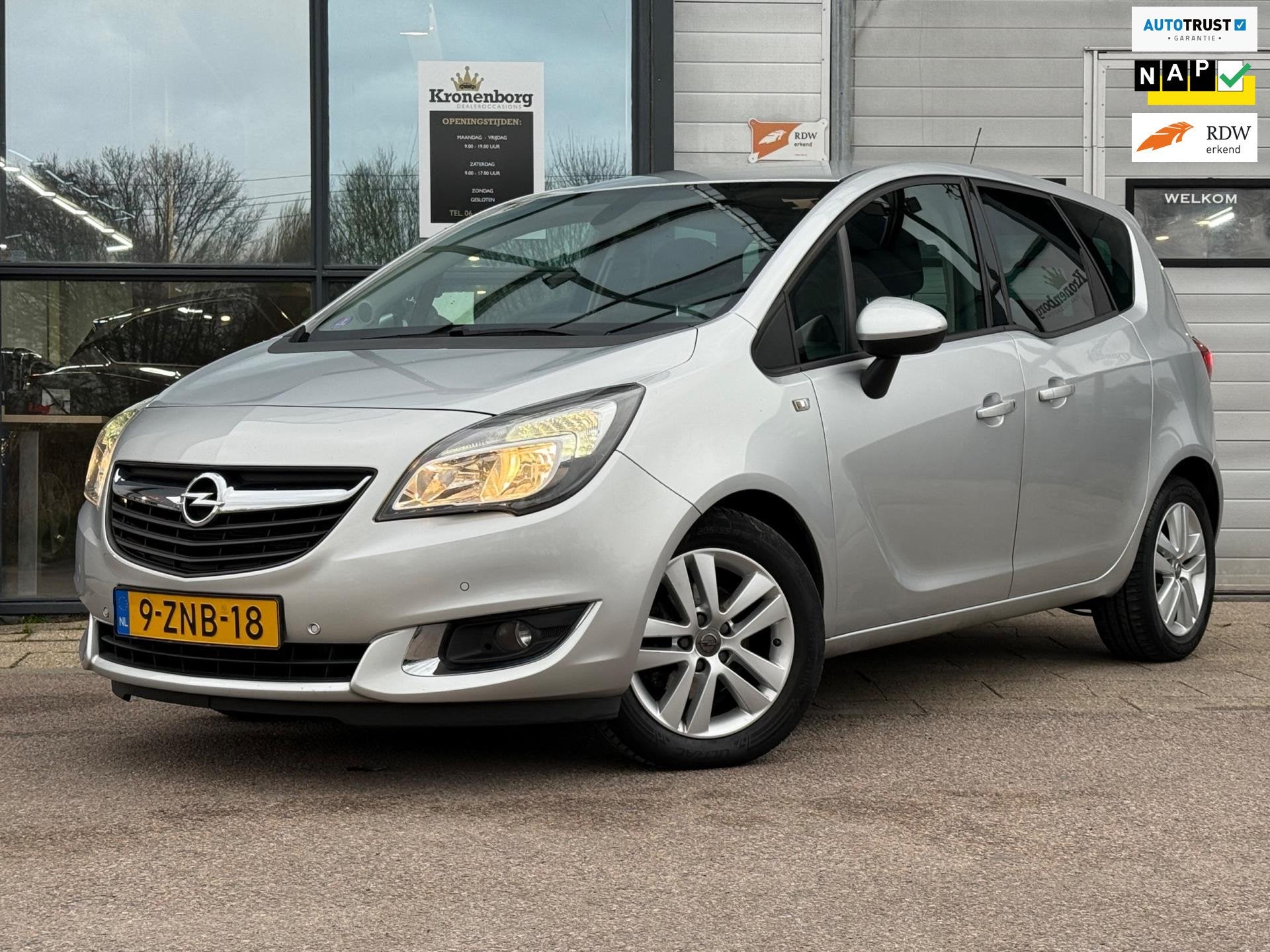 Opel Meriva 1.4 Turbo Design Edition, NAP, NAVI, Voorwielaandrijving, Dealer onderhouden, Stof, Gebruikt