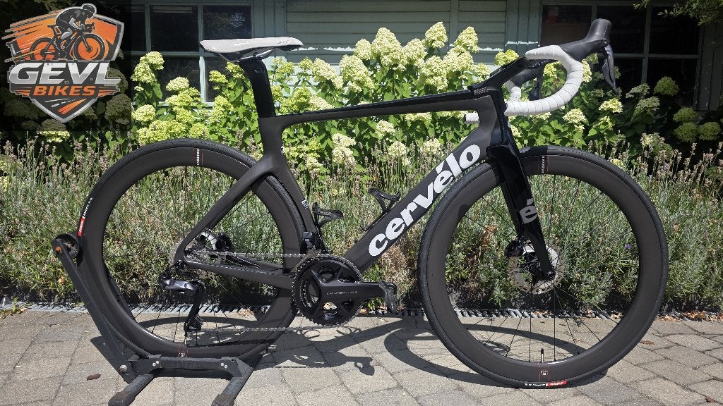 Cervélo S5 Ultegra DI2 12sp. + Carbon Wheels, Zo goed als nieuw, Meer dan 20 versnellingen, 53 tot 57 cm, Ophalen