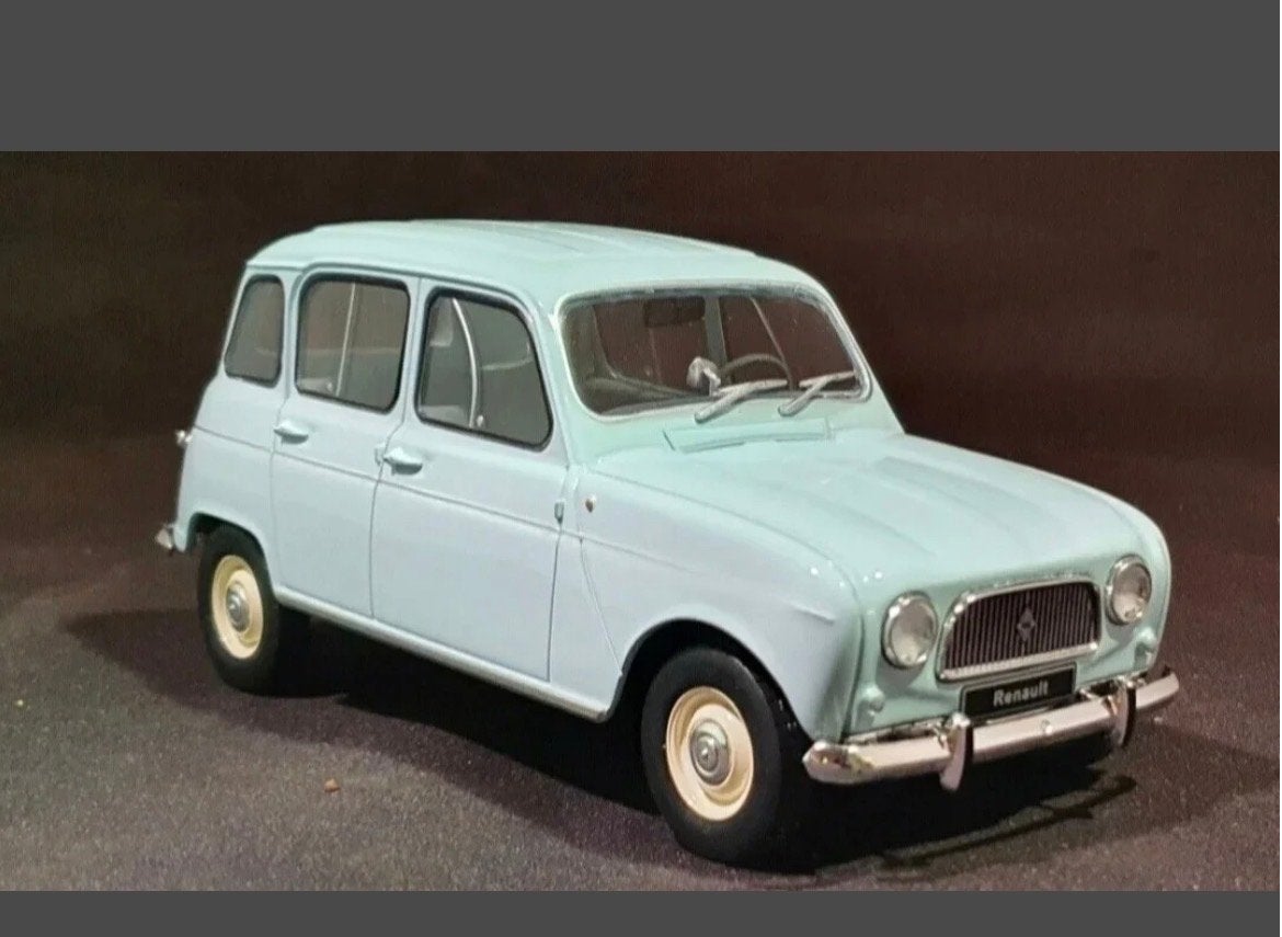 Renault 4L (1961-1994) Whitebox 1:24 schaalmodel, Ophalen of Verzenden, Nieuw, Auto, Overige merken