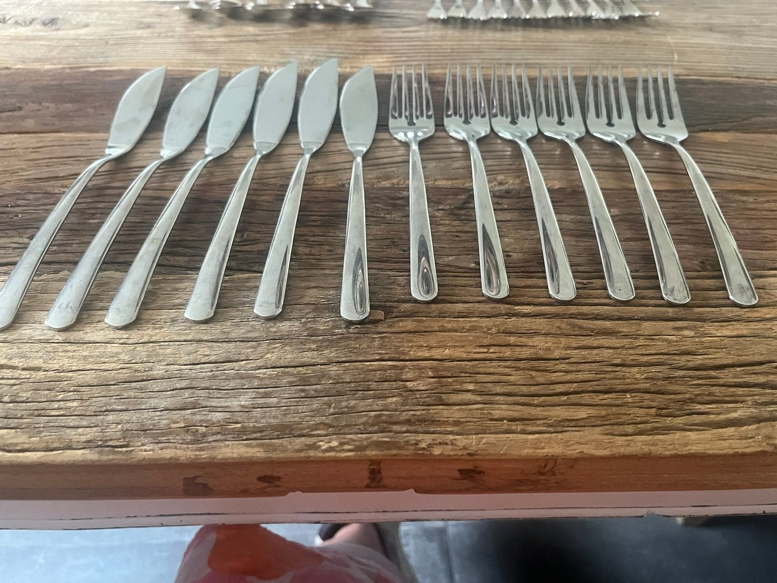 Visbestek 6-delig, Ophalen of Verzenden, Nieuw, Rvs of Chroom